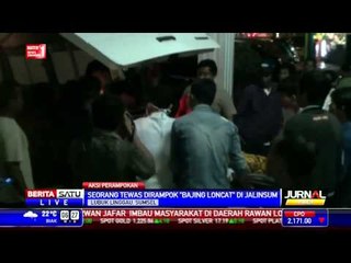 Pengendara Motor Tewas Dirampok di Jalinsum