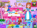 Princess Sofia Messy Bedroom Cleaning - Best Game for Little Girls