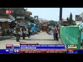 Warga Galang Dana untuk Korban Longsor Banjarnegara