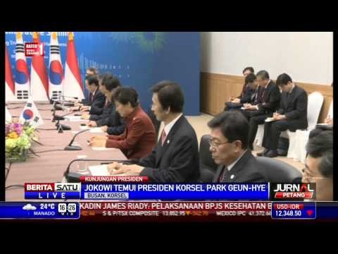 Presiden Jokowi Bertemu Presiden Korsel Park Geun-Hye