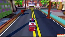 Tractor Transportation with Spiderman! Cars Cartoon action For Kids with Nursery Rhymes Songs
