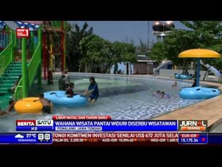 Ramai-ramai Berlibur di Pantai Widuri