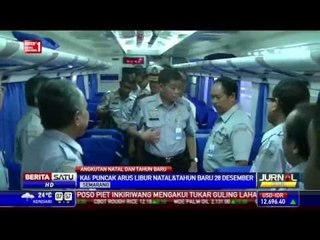 Menhub Tinjau Kesiapan Kereta Api Jelang Libur Panjang