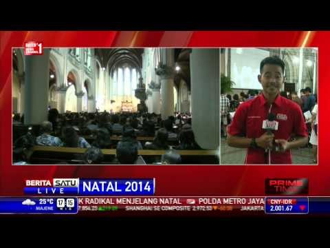 Misa Natal di Gereja Katedral Dibagi 3 Waktu