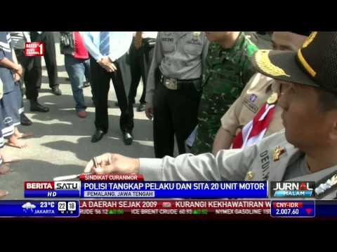 Sindikat Jaringan Curanmor di Pemalang Diringkus