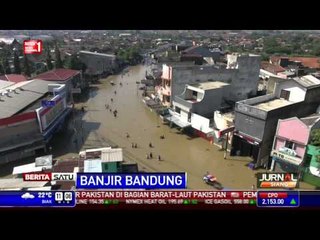 Aktivitas Warga Baleendah Lumpuh Akibat Banjir