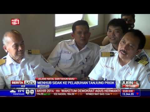 Menhub Ignasius Jonan Sidak Pelabuhan Tanjung Priok