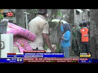 Jaringan Listrik di Panyileukan Masih Diperbaiki