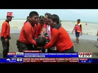 BPBD Pemalang Gelar Simulasi Penanganan Bencana Pantai Widuri
