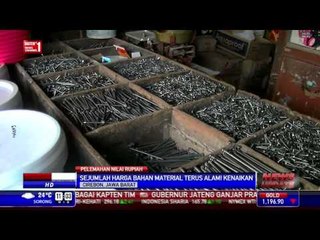 Rupiah Melemah, Harga Bahan Bangunan Naik