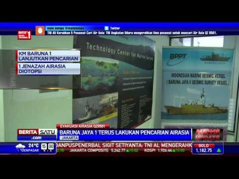 Kapal BPPT Baruna Jaya Terus Mencari AirAsia QZ8501
