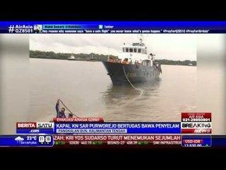 Sejumlah Kapal Pencari Korban Berlabuh Akibat Cuaca Buruk