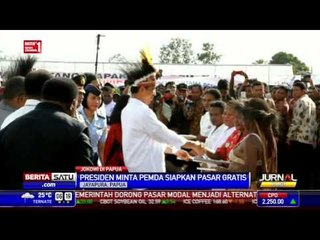 下载视频: Presiden Jokowi Bagikan Kios Gratis ke Pedagang Papua