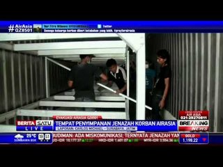 Tempat Penyimpanan Jenazah Korban AirAsia di RS Bhayangkara