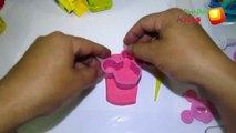 Play-Doh Kids - Play Doh Ice Cream - Make Ice Cream Pink Mickey Mouse With Peppa pig TOys