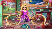 Girls Fix It Rapunzels Bicycle | Rapunzel Games To Play | totalkidsonline