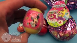 Surprise Eggs Learn Sizes from Smallest to Biggest! Opening Eggs with Toys, Candy and Fun! Part 35
