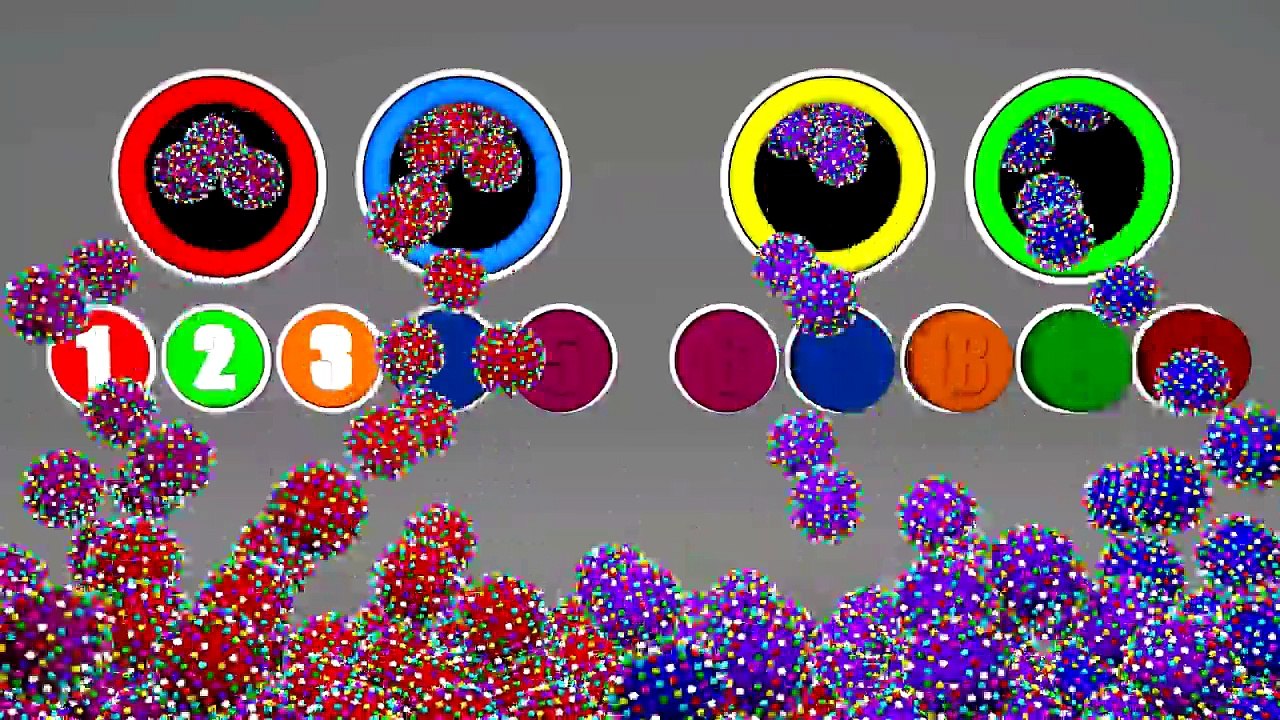 Learn To Count Numbers 1 to 10 With Magic 3D Surprises For Kids Toddlers Babies