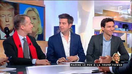 Pourquoi Marine Le Pen est-elle allée à la Trump Tower ? Christophe Barbier décortique sa stratégie ! Regardez