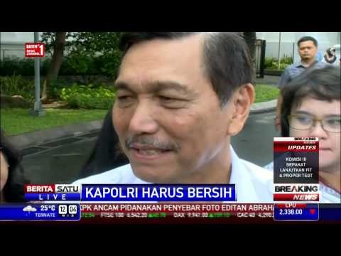 Luhut Panjaitan Benarkan Adanya Pembahasan Calon Kapolri di Istana