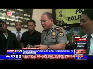 Shabu Coba Diselundupkan Melalui Kayu Albasia