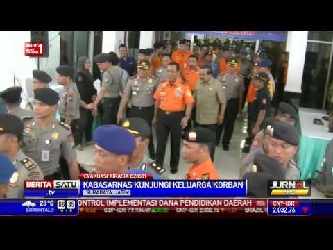 Kabasarnas Kunjungi Keluarga Korban AirAsia di Polda Jatim