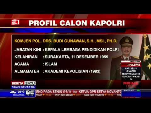 Profil Calon Kapolri Komjen Pol Budi Gunawan
