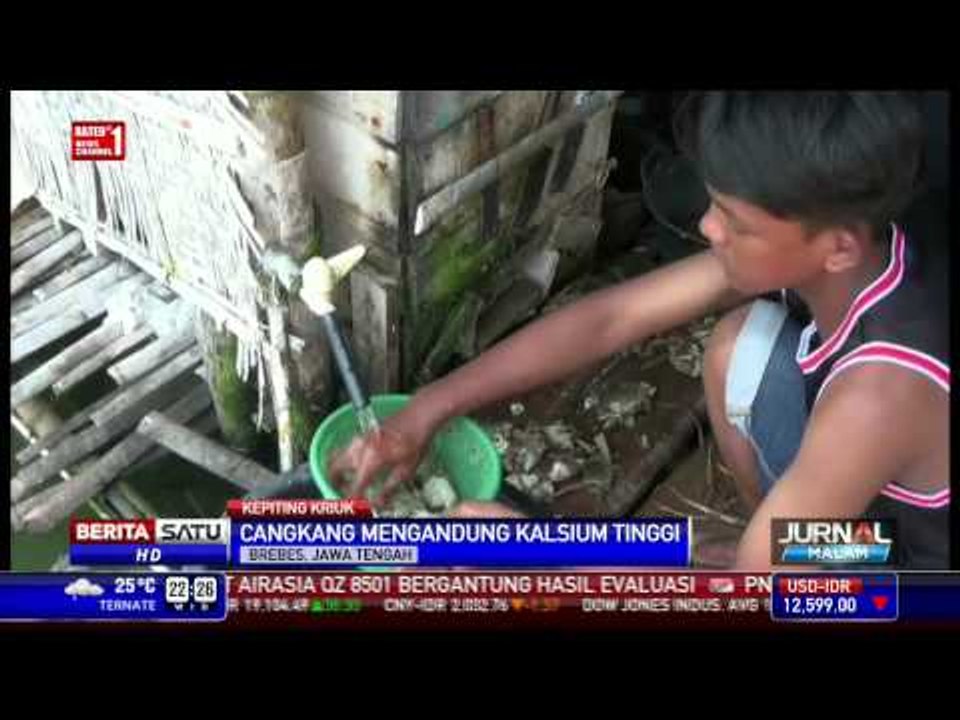 Nikmatnya Menyantap Kepiting Kriuk