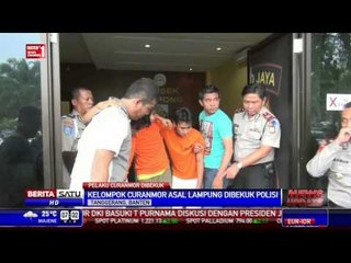 Polsek Serpong Lumpuhkan Kelompok Curanmor Asal Lampung