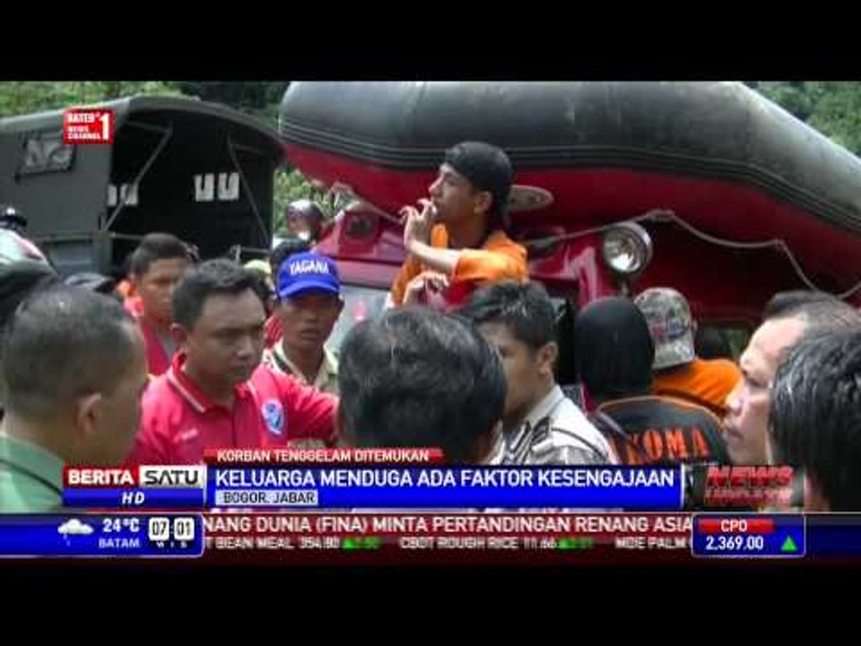 Jasad Bocah Tenggelam di Sungai Cisadane Ditemukan