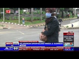 Motor Akan Dilarang Melintas di Jalan Sudirman