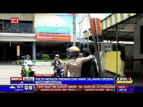 Polres Cirebon Kota Merazia Preman dan Anak Jalanan