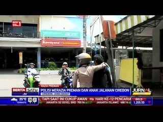 Polres Cirebon Kota Merazia Preman dan Anak Jalanan