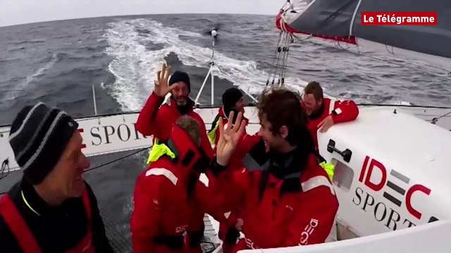 Trophée Jules-Verne. 4 jours et 6 heures d'avance au cap Horn !