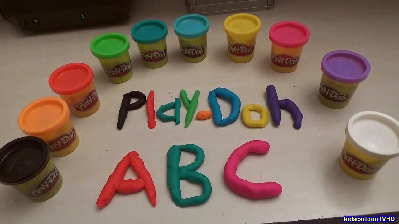 ABC Song Play Doh - Play Doh Alphabet Song - Kids Learning Song
