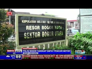 Polisi Bekuk Spesialis Maling Sepeda Motor di Bogor
