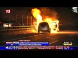 Kebakaran Mobil di Tol Akibatkan Kemacetan