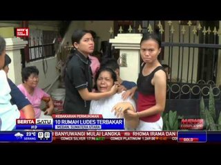 10 Rumah di Medan Petisah Terbakar