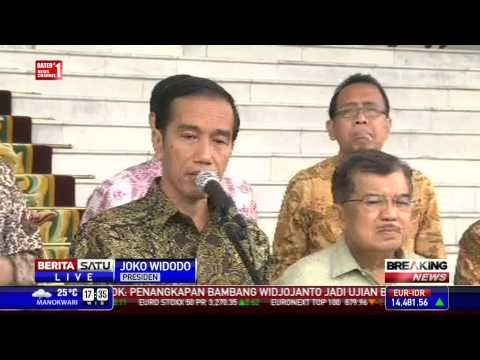 Tanggapan Jokowi Terkait Penangkapan Bambang Widjojanto