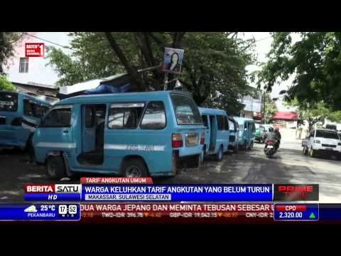 Warga Makassar Protes Tarif Angkutan Belum Turun