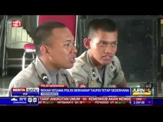Kisah Hidup Bripda Taufiq Menginspirasi Rekan-Rekannya