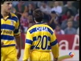 06.04.1999 - 1998-1999 UEFA Cup Semi Final 1st Leg Atletico Madrid 1-3 Parma AC