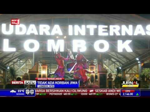 Garuda Tergelincir di Lombok