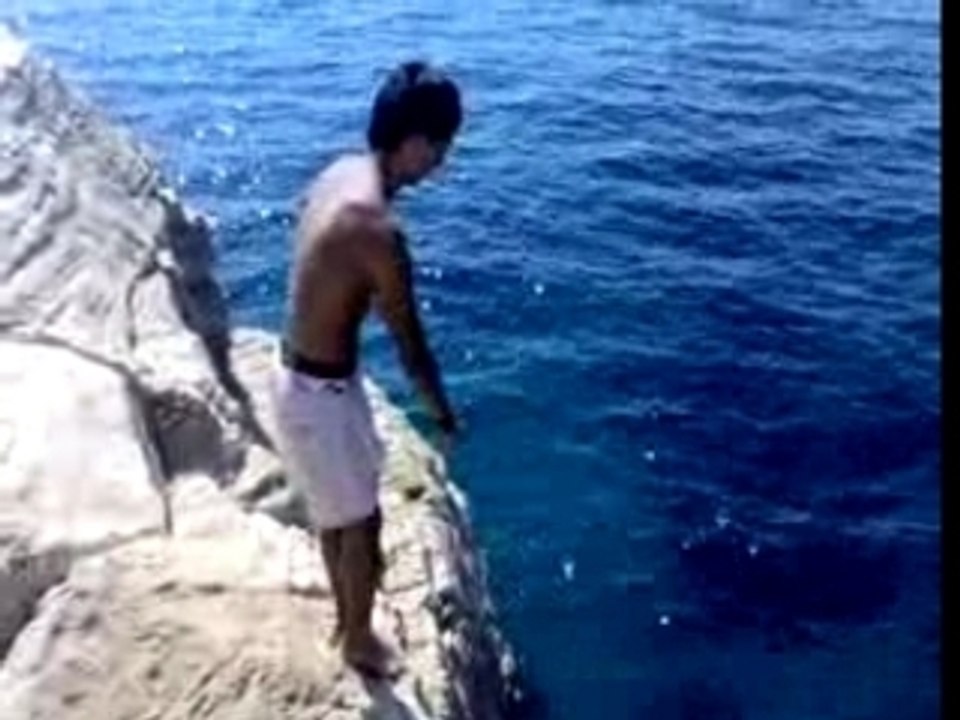 saut de l'ange 8 metres