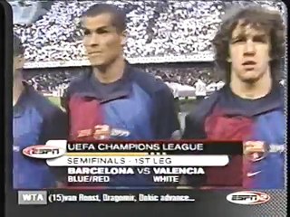 Video herunterladen: 02.05.2000 - 1999-2000 UEFA Champions League Semi Final 1st Leg Valencia CF 4-1 Barcelona