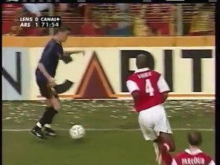 20.04.2000 - 1999-2000 UEFA Cup Semi Final 2nd Leg RC Lens 1-2 Arsenal