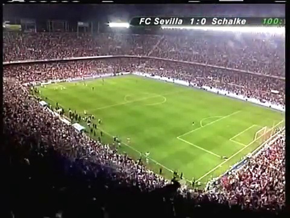 27.04.2006 - 2005-2006 UEFA Cup Semi Final 2nd Leg Sevilla FC 1-0 FC Schalke 04 (After Extra Time)