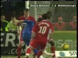 20.04.2006 - 2005-2006 UEFA Cup Semi Final 1st Leg Steaua Bükreş 1-0 Middlesbrough FC