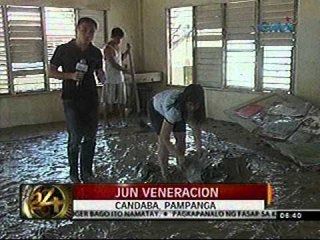 24 Oras (10-10-11) Baha sa Pampanga, muling tumaas