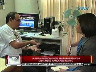 24 Oras (10-10-11) Maulang Pasko at New Year, asahan na -- PAGASA